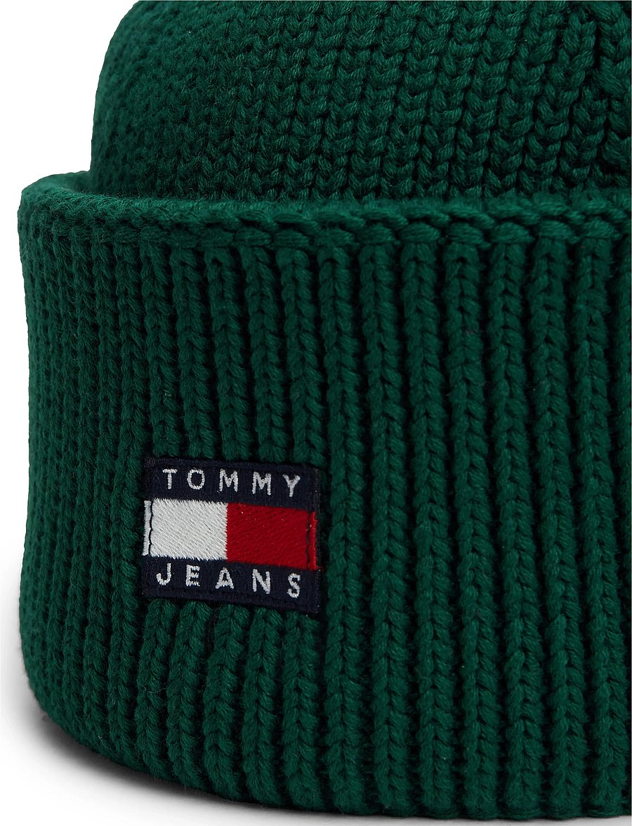 Tommy Hilfiger - TJM HERITAGE SHORT BEANIE - osta olukorra järgi - elegant green - 3