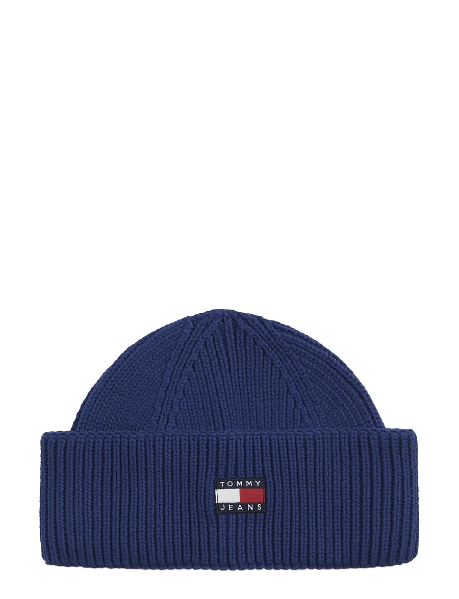 Tommy Hilfiger - TJM HERITAGE SHORT BEANIE - osta olukorra järgi - regency blue - 0