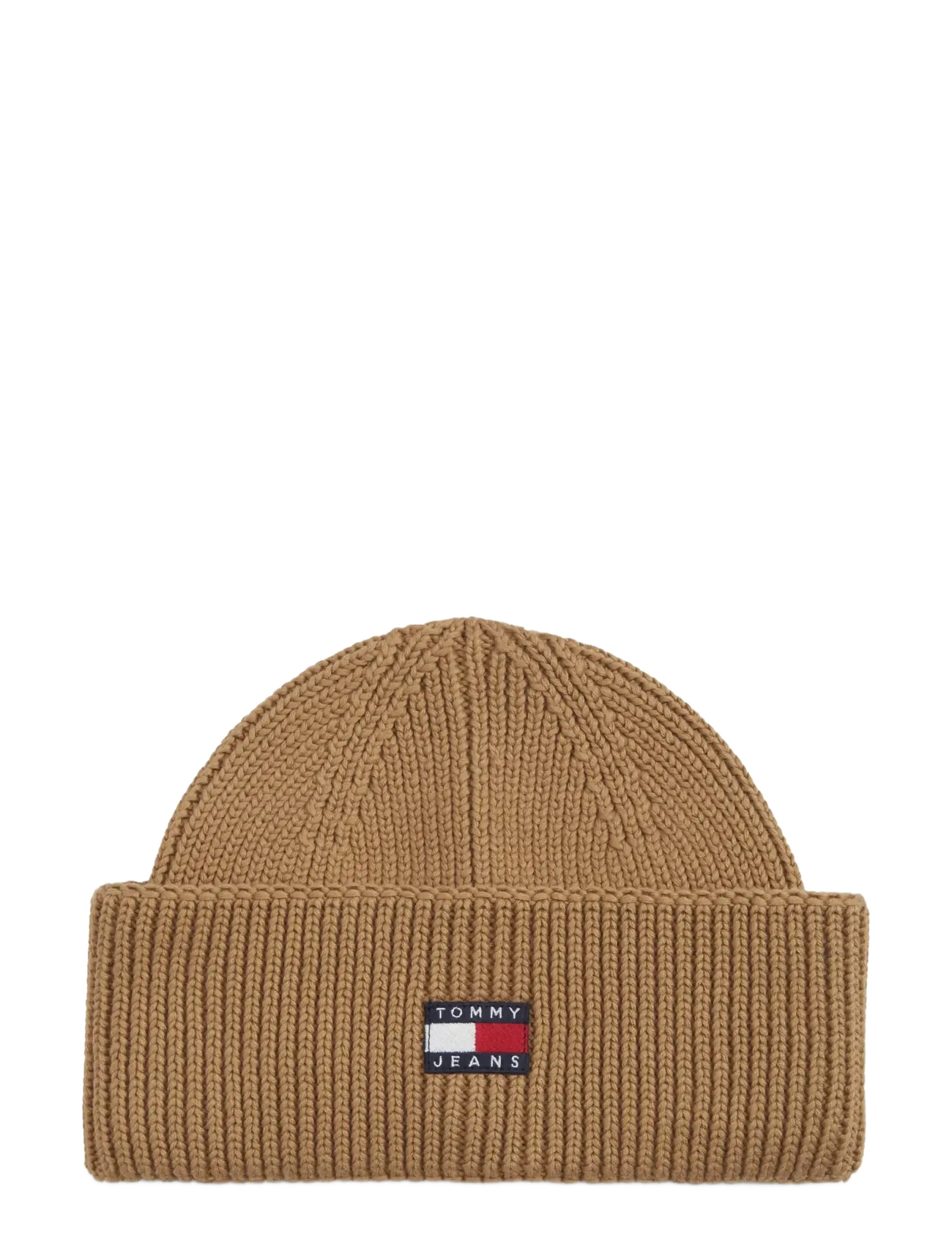 Tommy Hilfiger TJM HERITAGE SHORT BEANIE - Mützen - WARM KHAKI / brown