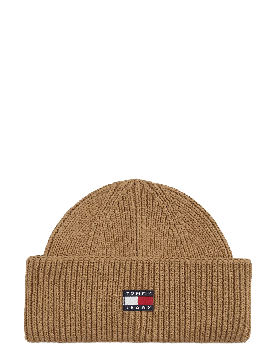 Tommy Hilfiger - TJM HERITAGE SHORT BEANIE - osta olukorra järgi - warm khaki - 0