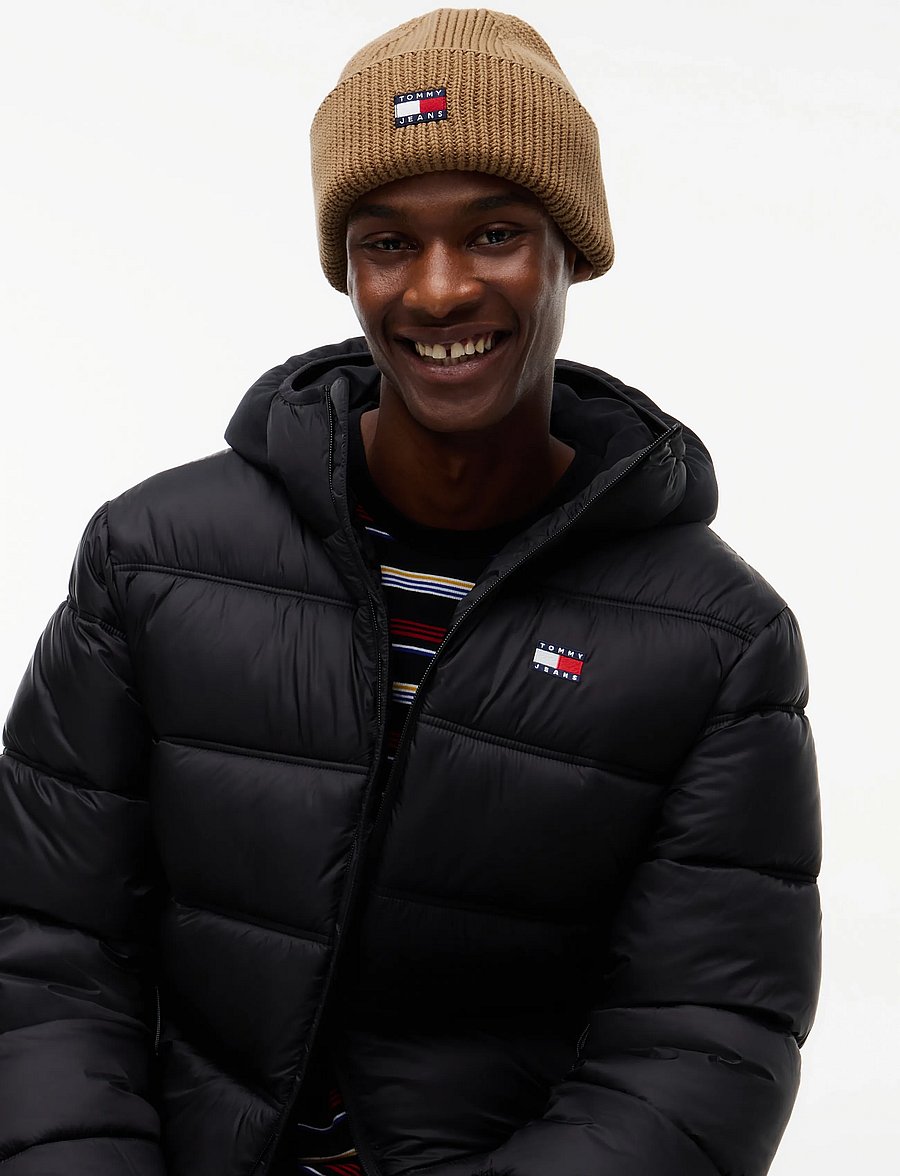 Tommy Hilfiger - TJM HERITAGE SHORT BEANIE - osta olukorra järgi - warm khaki - 2