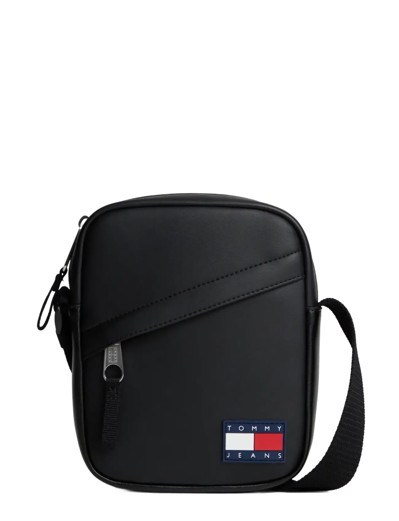 Tommy Hilfiger TJM DAILY PU REPORTER - Tasker - BLACK / black