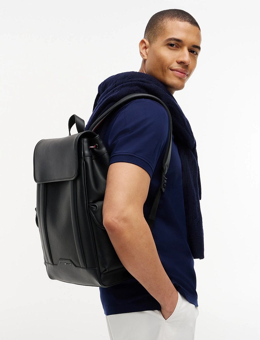 Tommy Hilfiger - TH TEXTURE BACKPACK - black - 0