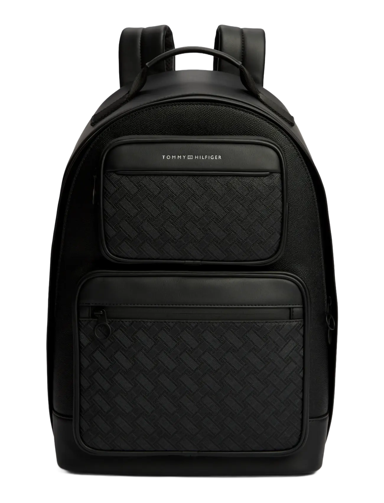 Tommy Hilfiger - TH MODERN MONOGRAM BACKPACK - business-rucksäcke - black - 1