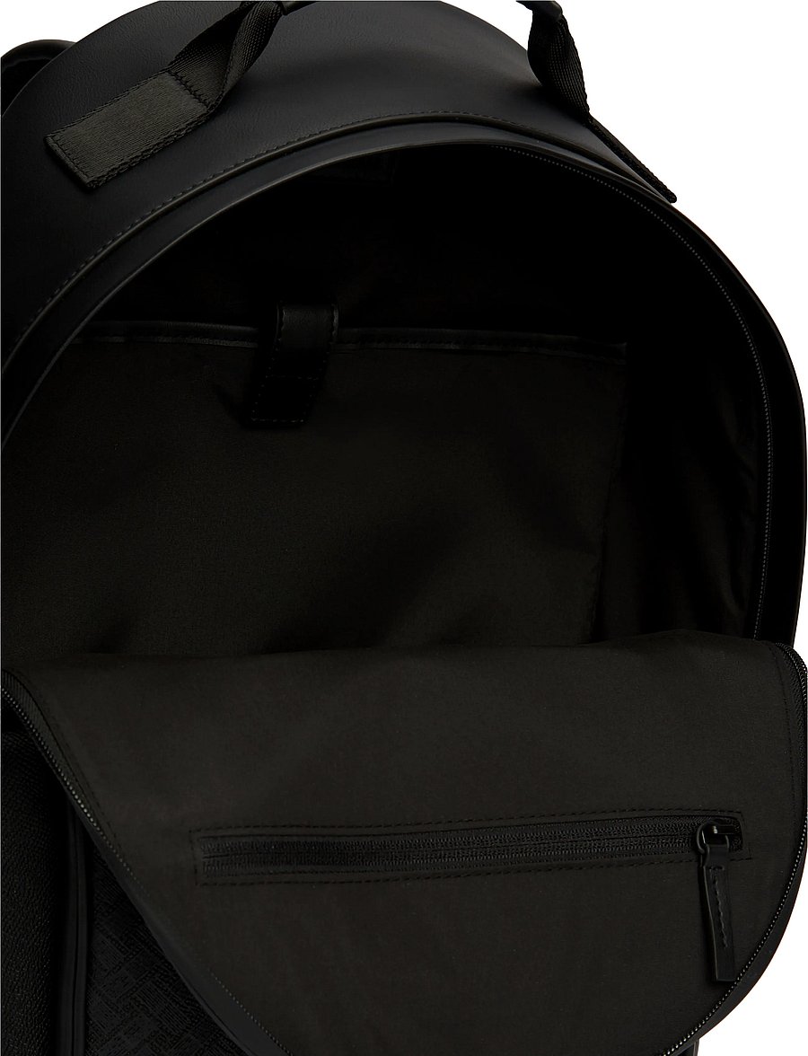 Tommy Hilfiger - TH MODERN MONOGRAM BACKPACK - business-rucksäcke - black - 4