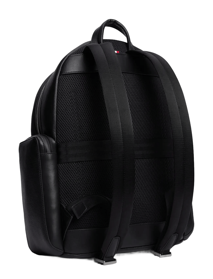 Tommy Hilfiger - TH BUSINESS LEATHER BACKPACK - black - 2