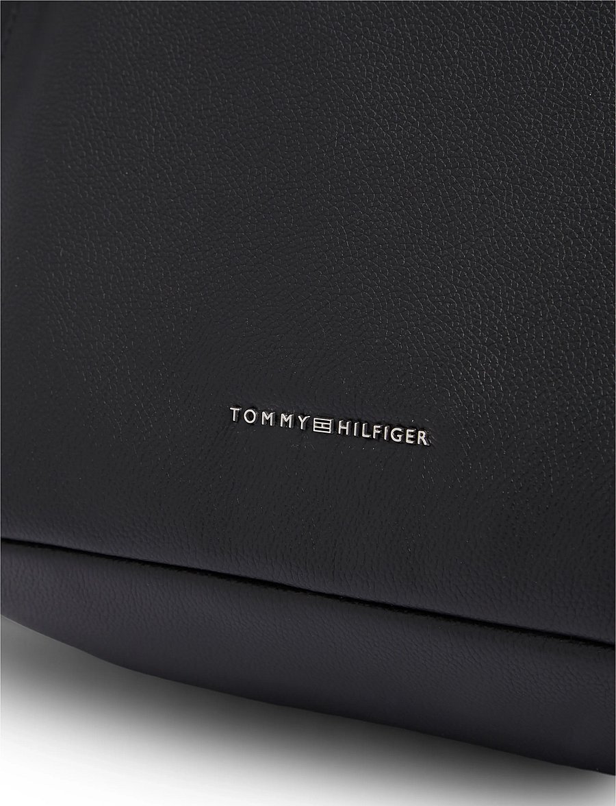 Tommy Hilfiger - TH BUSINESS LEATHER BACKPACK - black - 4