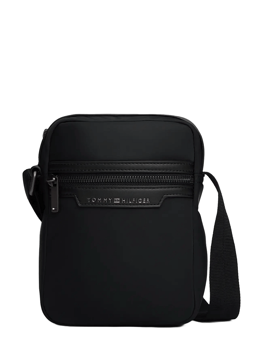 Tommy Hilfiger - TH NYLON MINI REPORTER - osta tilaisuuden mukaan - black - 1