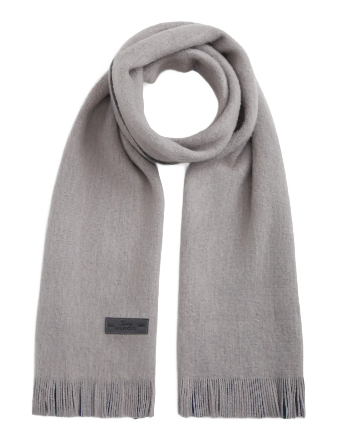 Tommy Hilfiger TH CORP RASHELLE REV SCARF - Scarves - LIGHT GREY HEATHER / grey