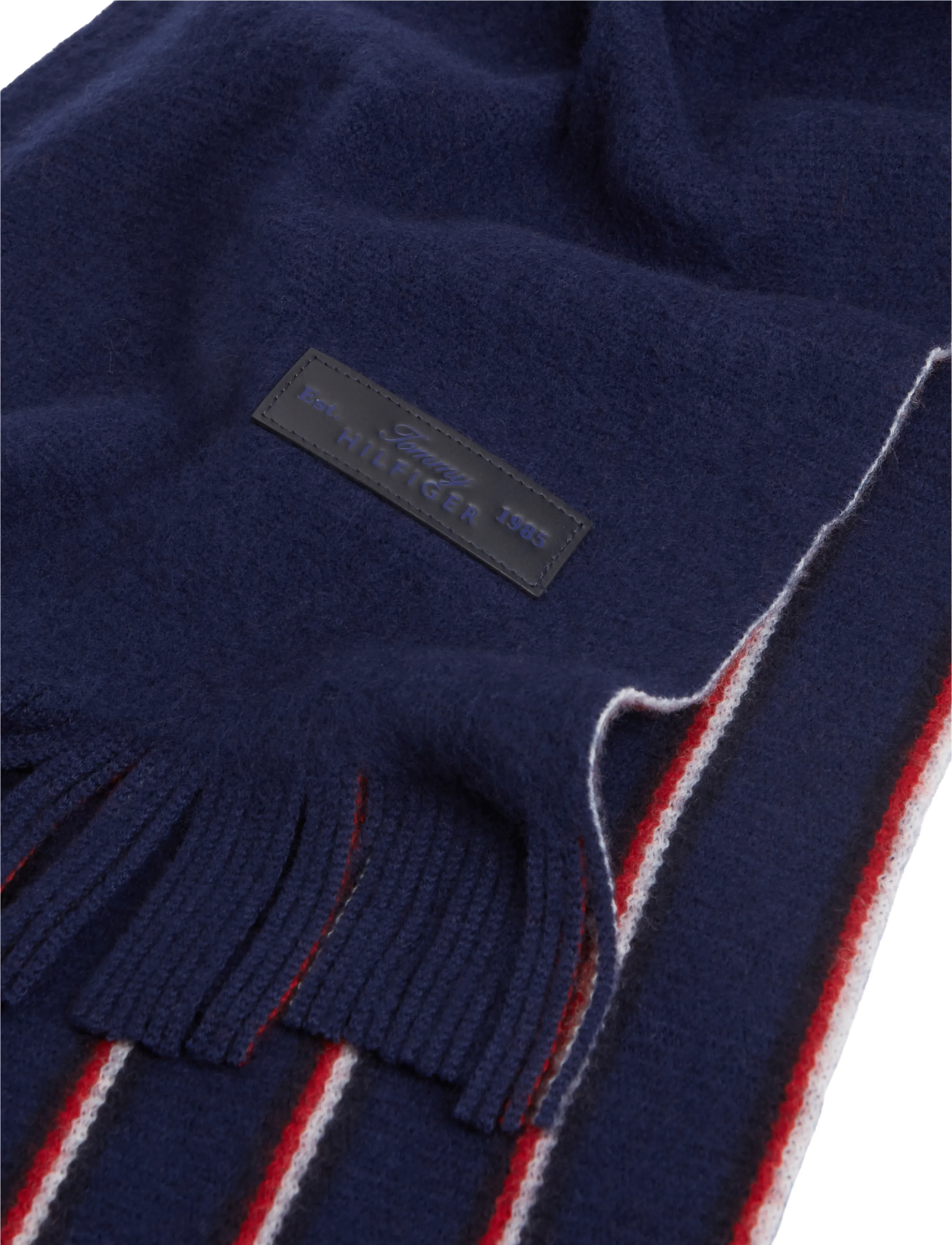 Tommy Hilfiger - TH CORP RASHELLE REV SCARF - winter scarves - preppy navy - 3