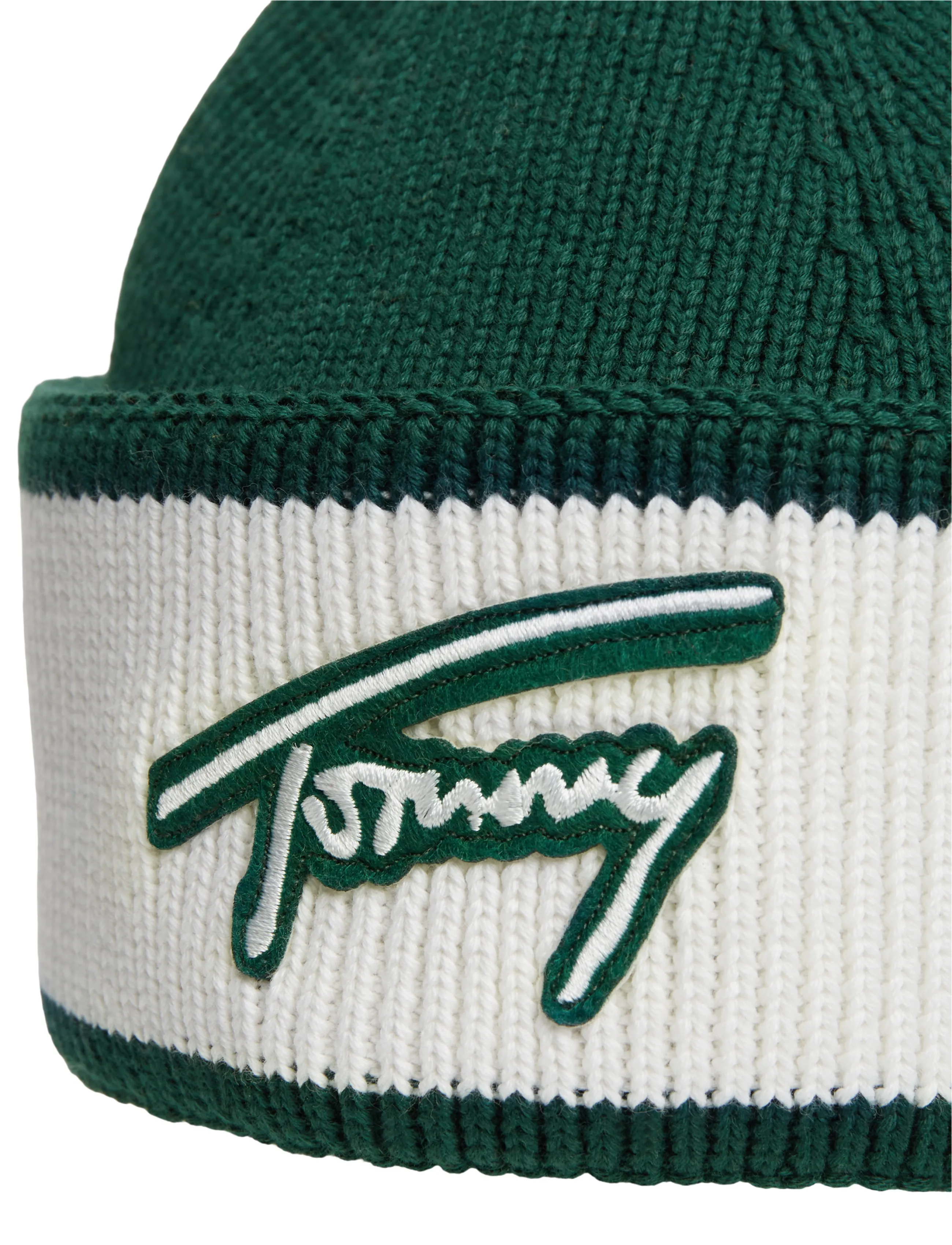 Tommy Hilfiger - TJM OUTDOORS FOOTBALL BEANIE - elegant green   ecru - 3