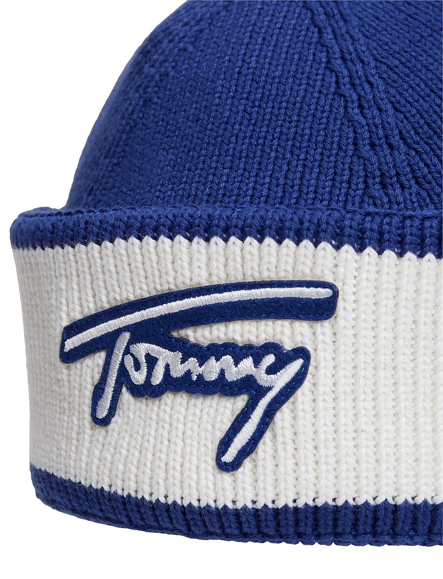 Tommy Hilfiger - TJM OUTDOORS FOOTBALL BEANIE - osta olukorra järgi - regency blue ecru - 3