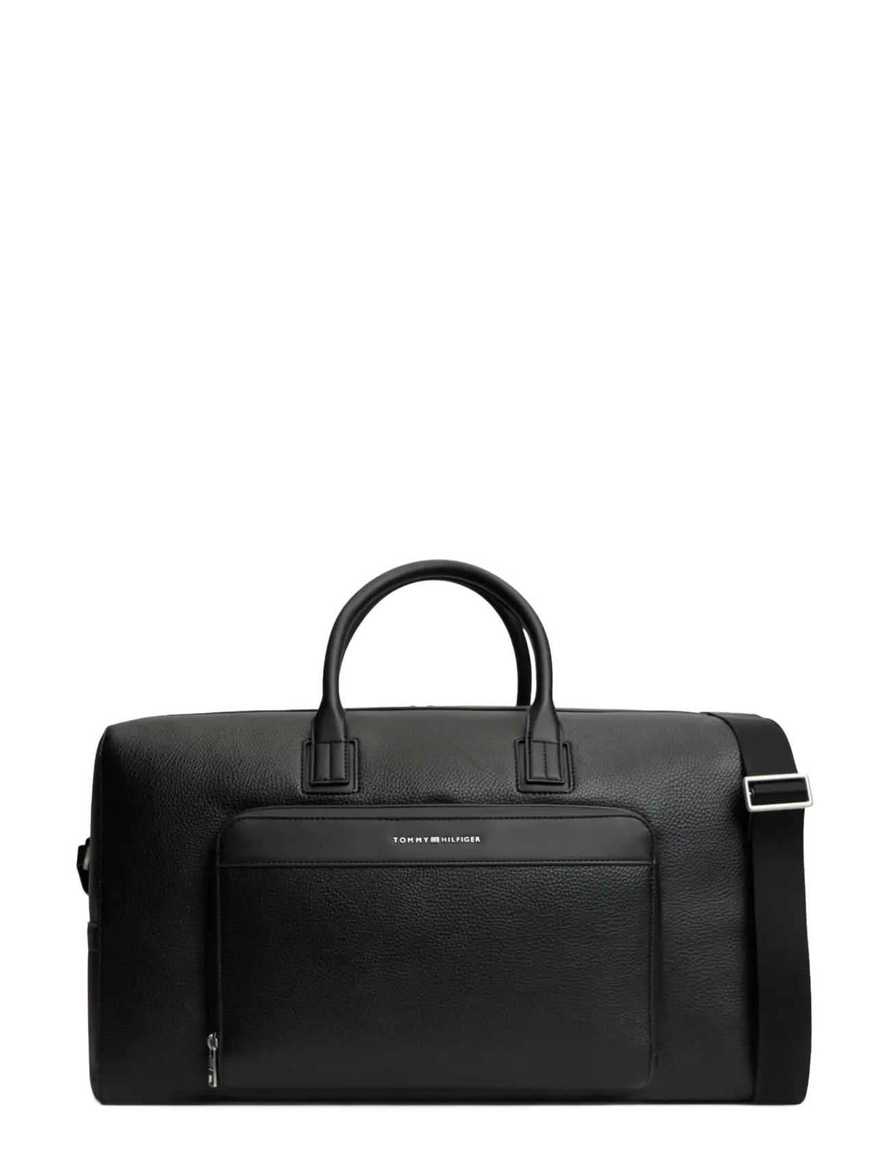 Tommy Hilfiger TH CENTRAL DUFFLE - Tasker - BLACK / black