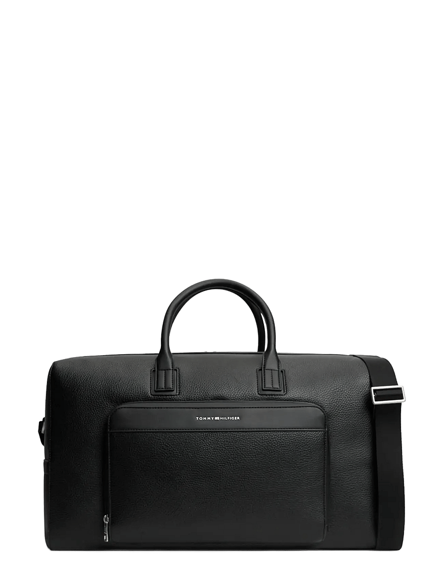 Tommy Hilfiger - TH CENTRAL DUFFLE - duffelväskor - black - 1