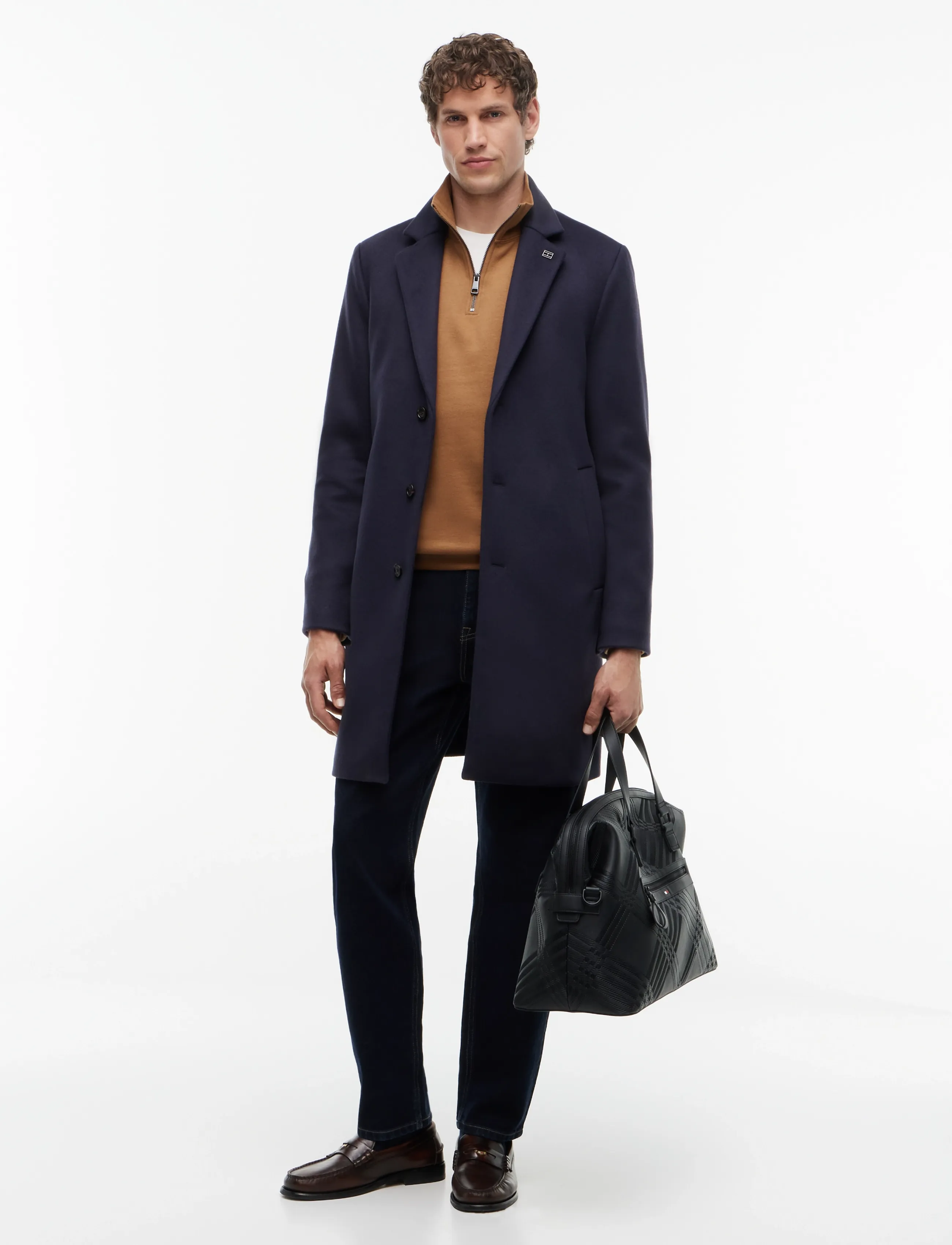 Tommy Hilfiger - TH CORP TEXTURE DUFFLE - black - 0