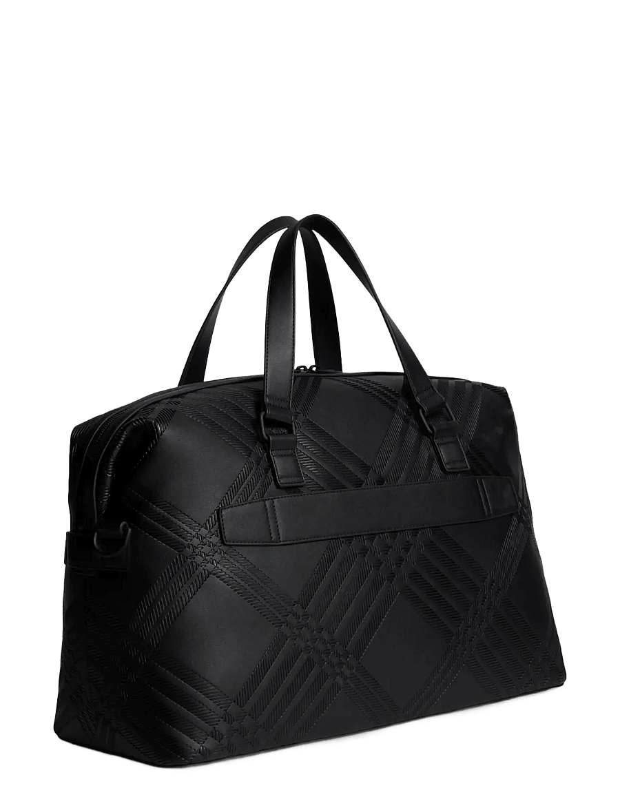 Tommy Hilfiger - TH CORP TEXTURE DUFFLE - reisetaschen - black - 2