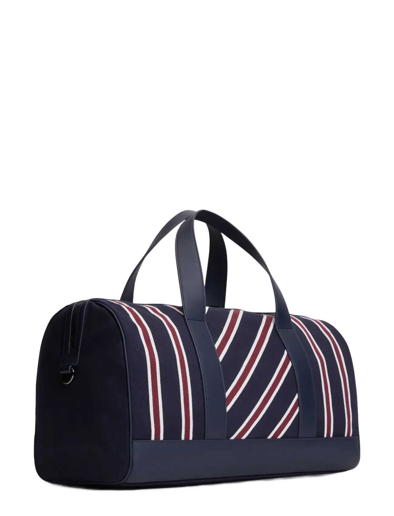 Tommy Hilfiger - TH VARSITY JACQUARD DUFFLE - duffel bags - rwb jacquard stripe - 2