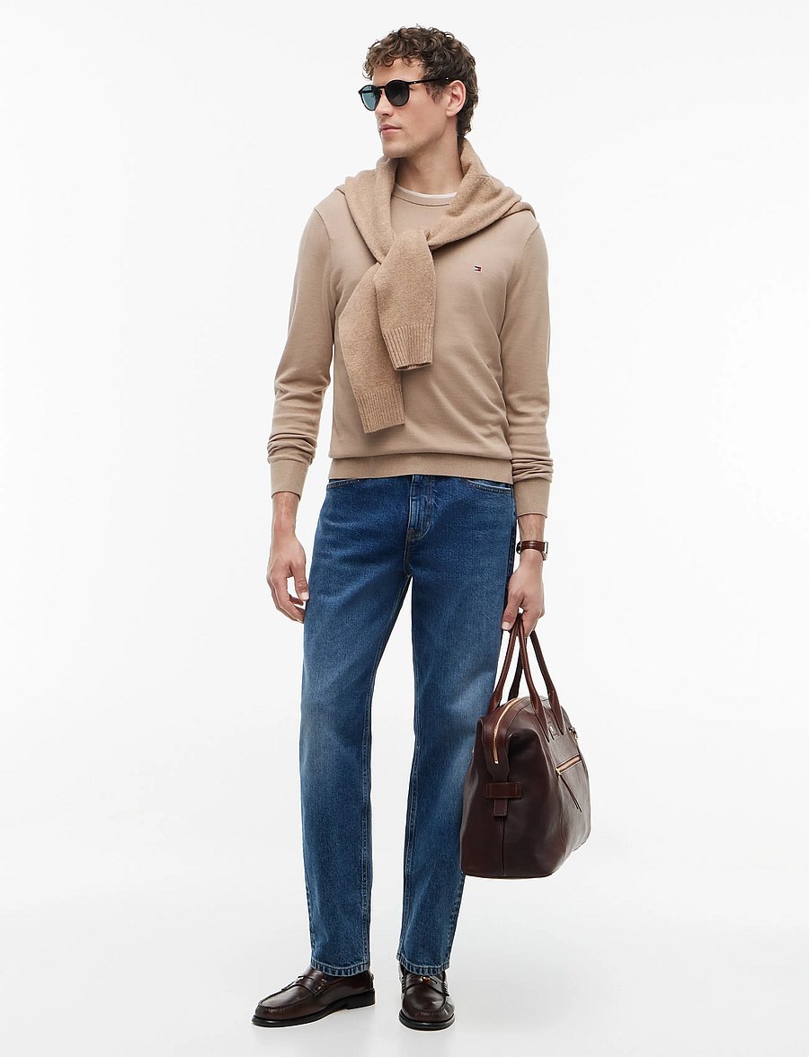 Tommy Hilfiger - TH CASUAL LEATHER DUFFLE - duffel reisikotid - burnished brown - 0