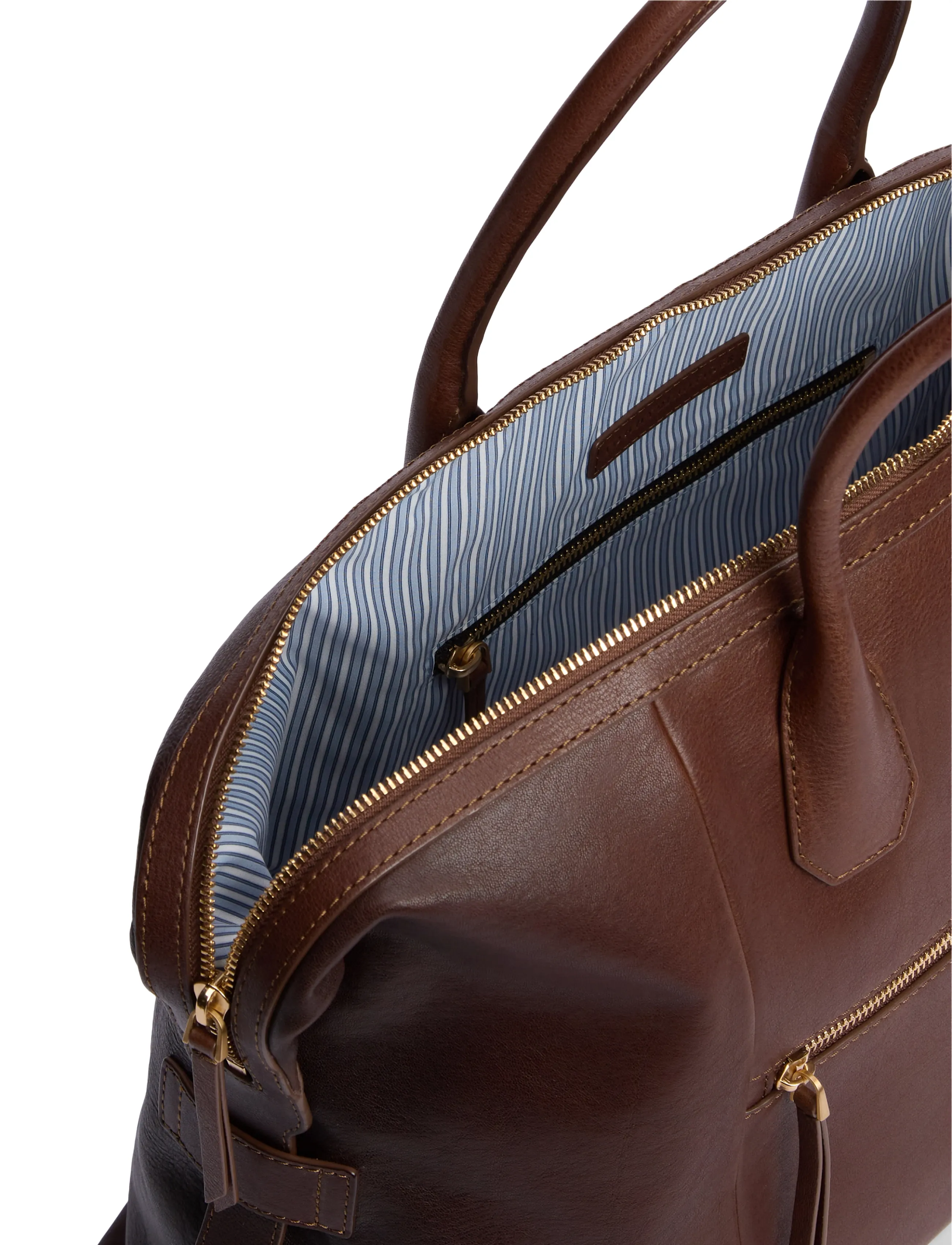 Tommy Hilfiger - TH CASUAL LEATHER DUFFLE - burnished brown - 4