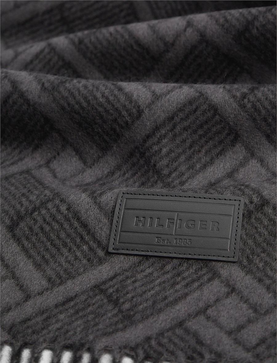 Tommy Hilfiger - TH FLAG JACQUARD SCARF - halsdukar - black - 2