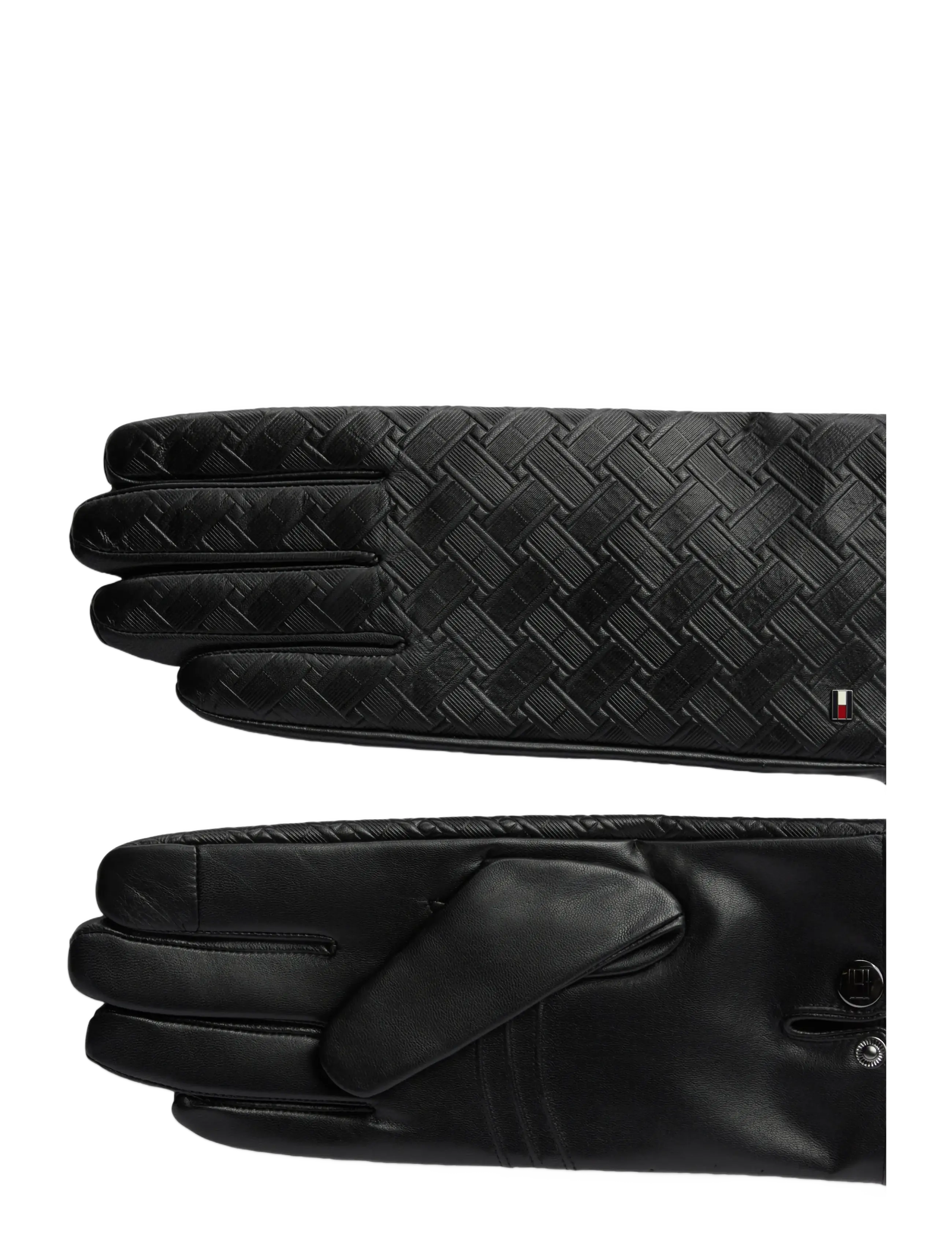 Tommy Hilfiger - TH FLAG EMBOSSED GLOVES - black - 1