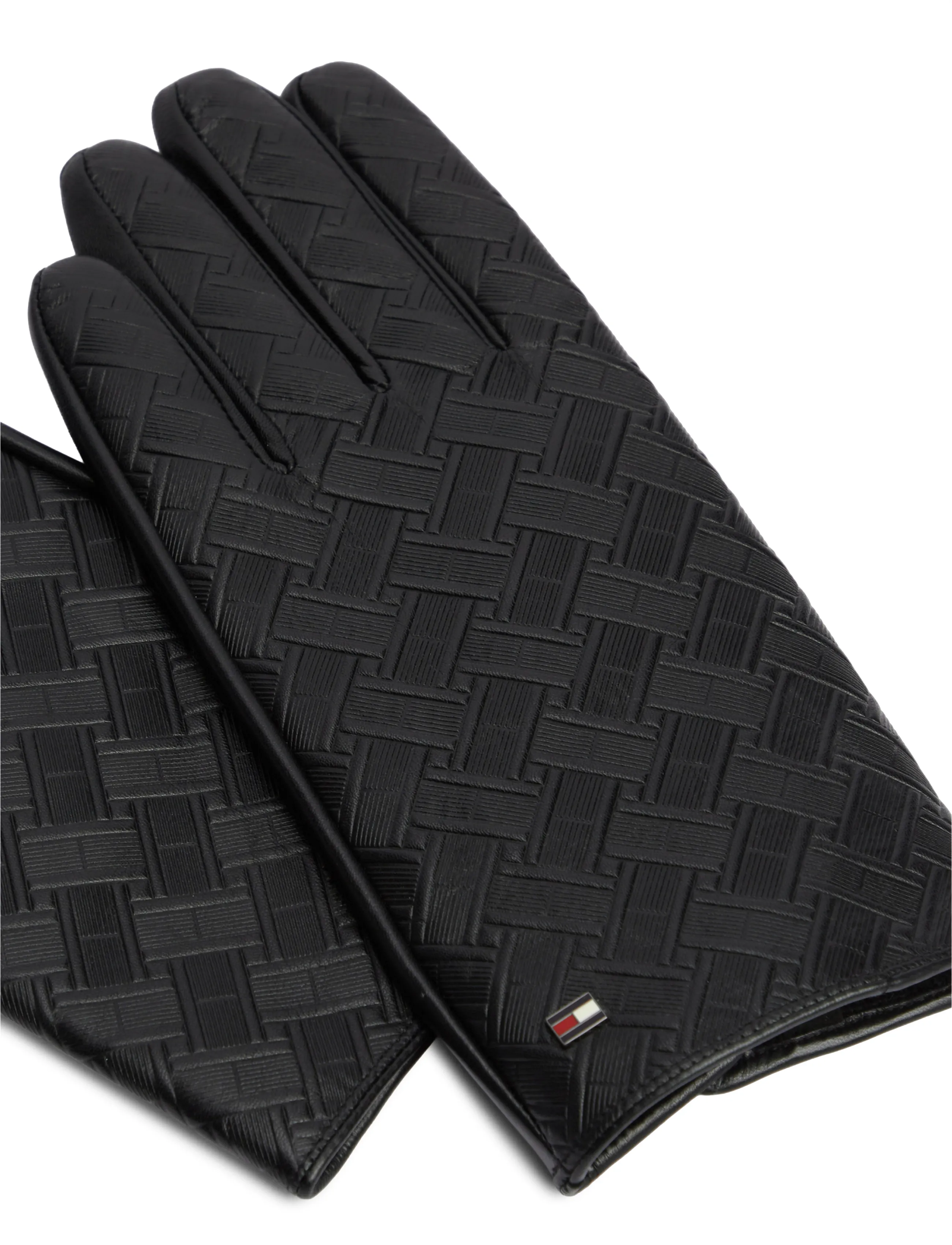 Tommy Hilfiger - TH FLAG EMBOSSED GLOVES - black - 2