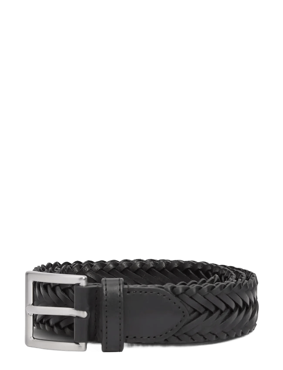 Tommy Hilfiger - TH SOHO BRAID 3.0 - punutud vööd - black - 2