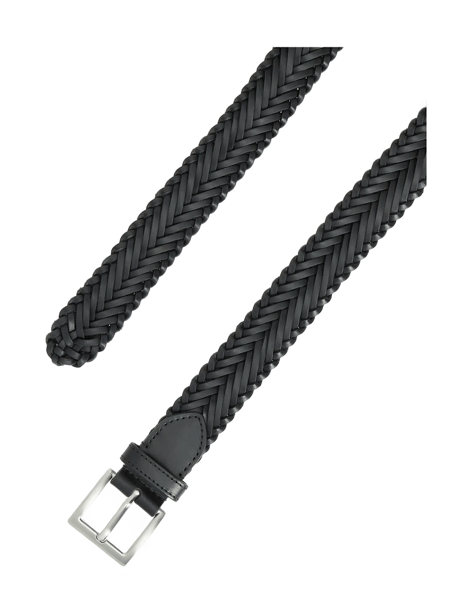 Tommy Hilfiger - TH SOHO BRAID 3.0 - braided belts - black - 2