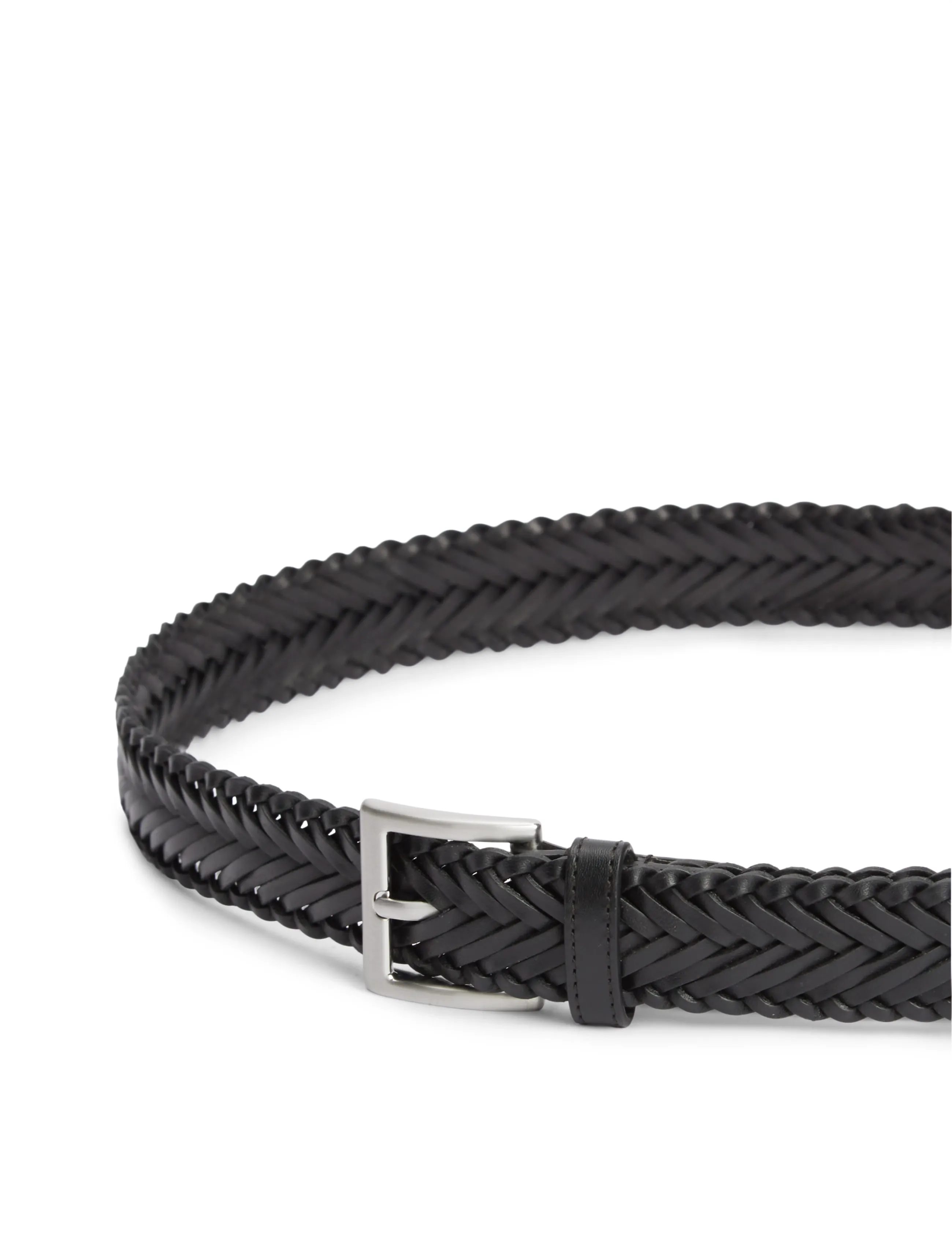 Tommy Hilfiger - TH SOHO BRAID 3.0 - punutud vööd - black - 4