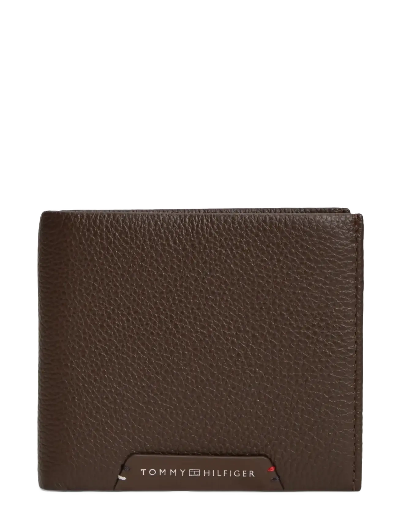Tommy Hilfiger TH CORP  CC FLAP AND COIN - Portemonnaies & Kartenetuis - TESTA DI MORO / brown
