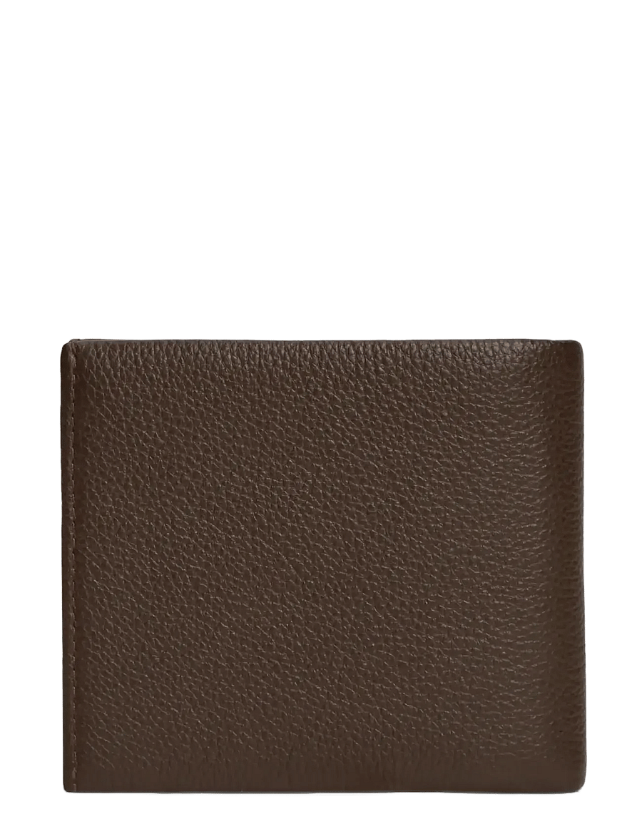 Tommy Hilfiger - TH CORP CC FLAP AND COIN - portemonnaies - testa di moro - 1