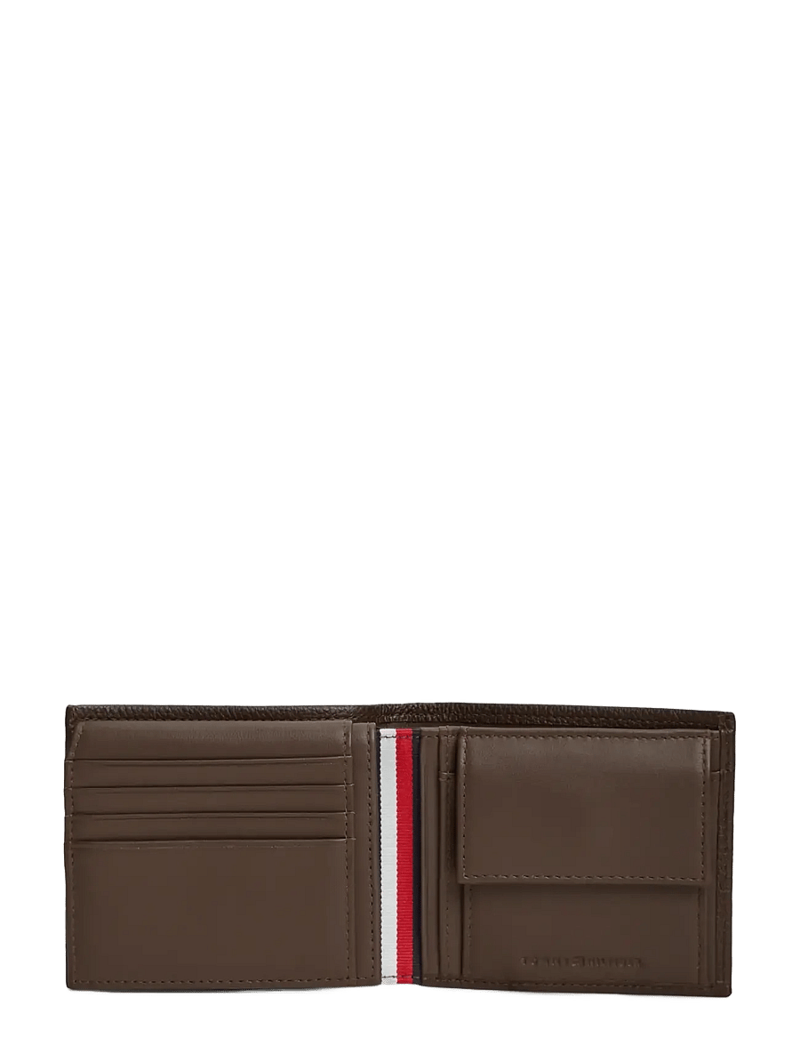 Tommy Hilfiger - TH CORP CC FLAP AND COIN - portemonnaies - testa di moro - 2