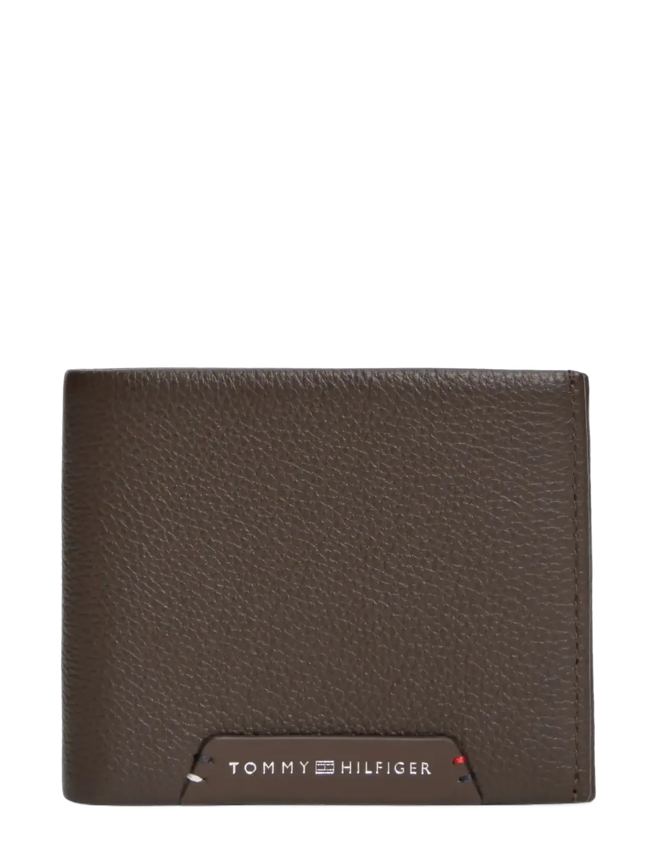 Tommy Hilfiger TH CORP MINI CC WALLET - Portemonnaies & Kartenetuis - TESTA DI MORO / brown