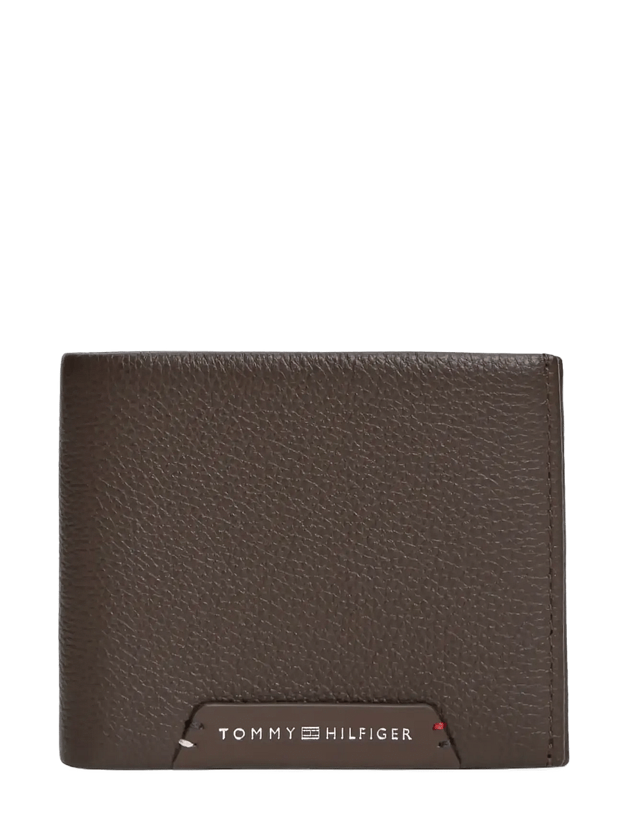 Tommy Hilfiger - TH CORP MINI CC WALLET - portemonnaies - testa di moro - 0
