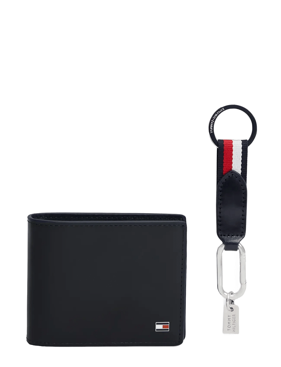 Tommy Hilfiger - MINI CC WALLET & KEY FOB - rahakotid - space blue - 2