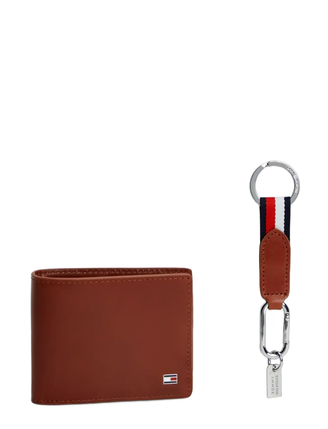 Tommy Hilfiger MINI CC WALLET & KEY FOB - Inspiration - WINTER COGNAC / brown
