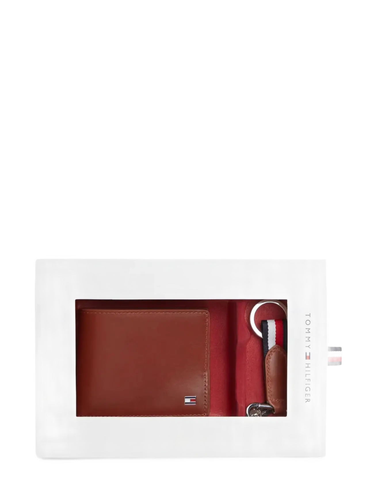 Tommy Hilfiger - MINI CC WALLET & KEY FOB - winter cognac - 3