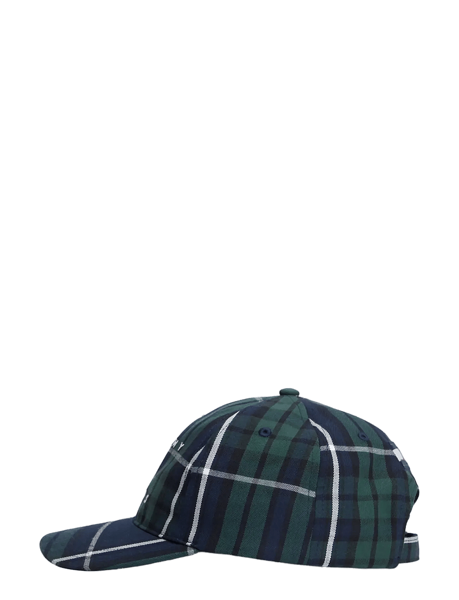 Tommy Hilfiger - TJM ARCHIVE CHECK CAP - kepsar - green archive check - 2