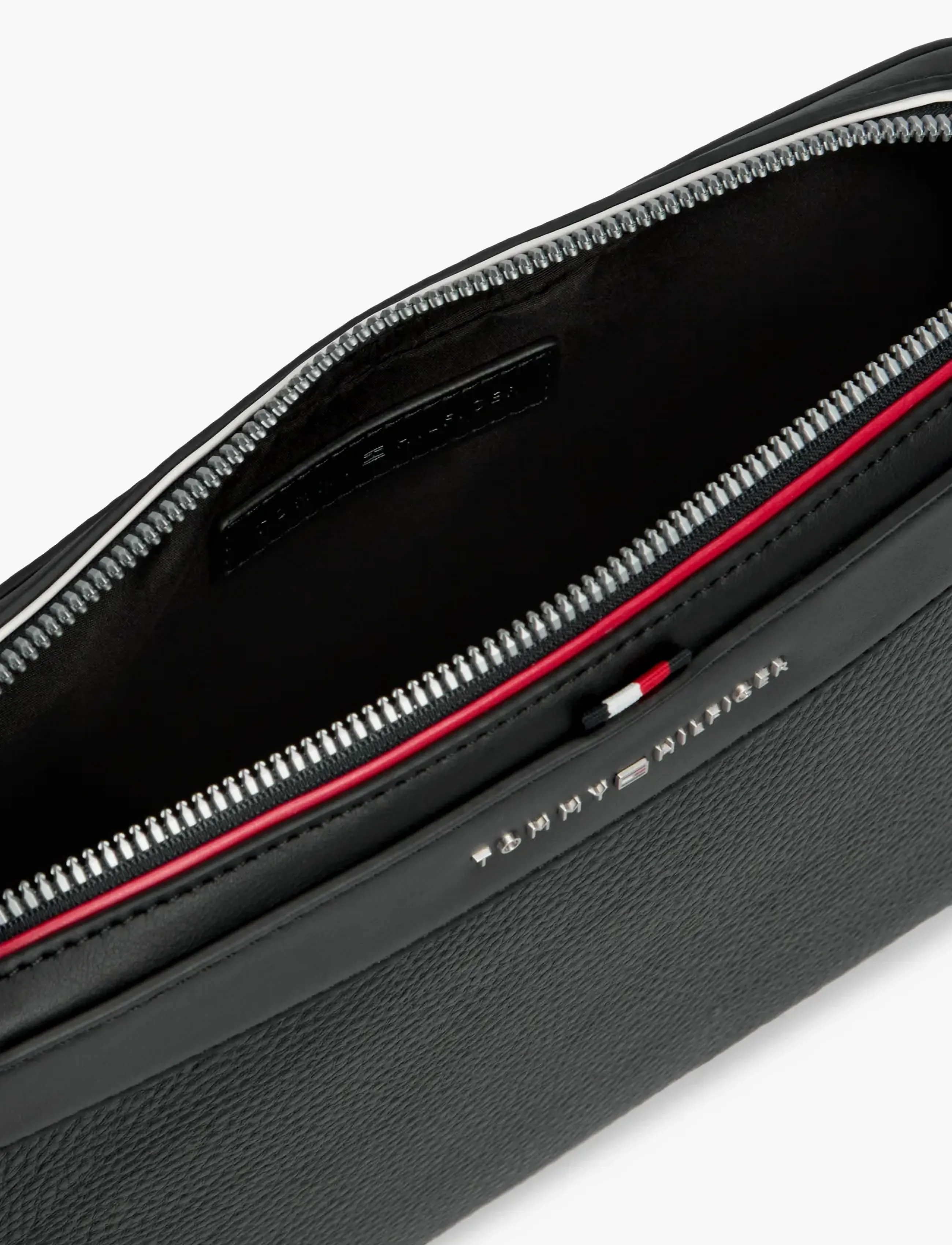 Tommy Hilfiger - TH CENTRAL POUCH - toilettenartikel - black - 3