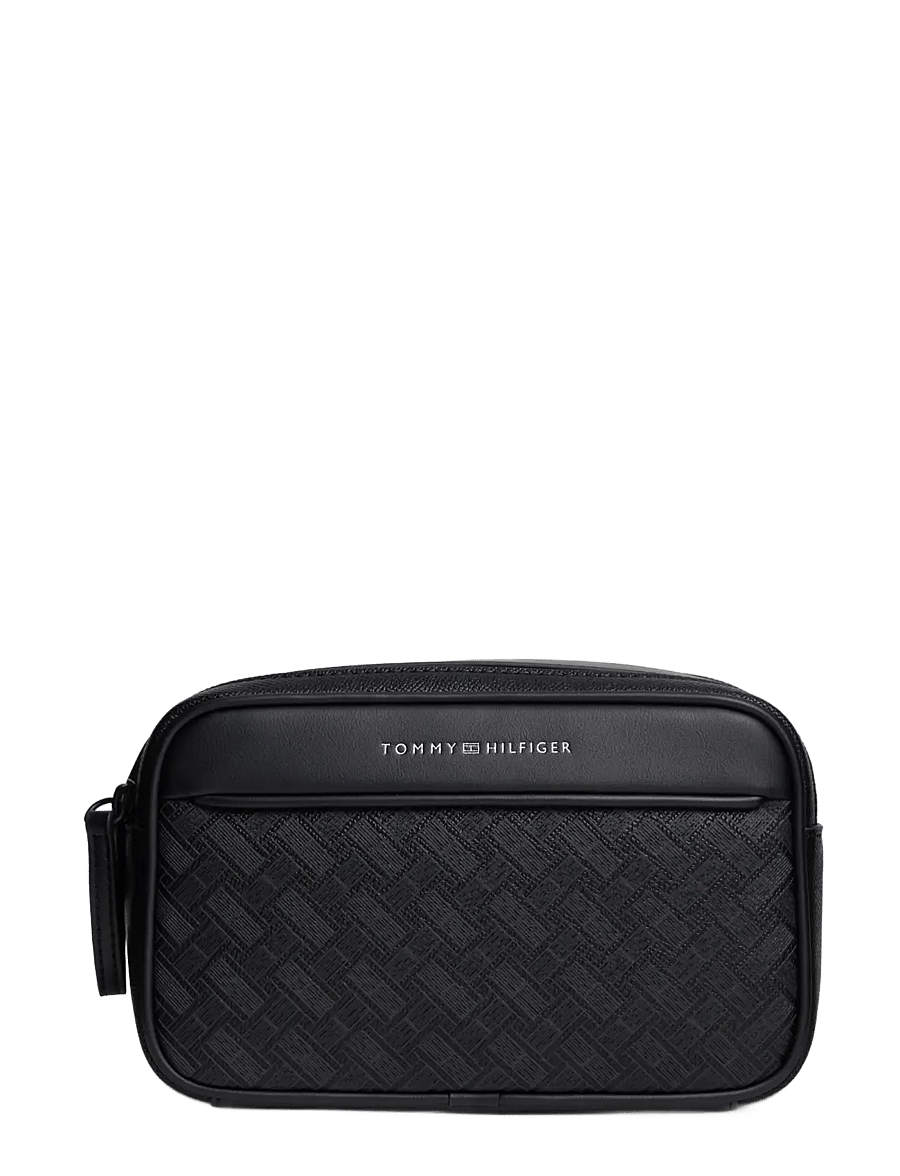 Tommy Hilfiger - TH MODERN MONOGRAM WASHBAG - black - 0
