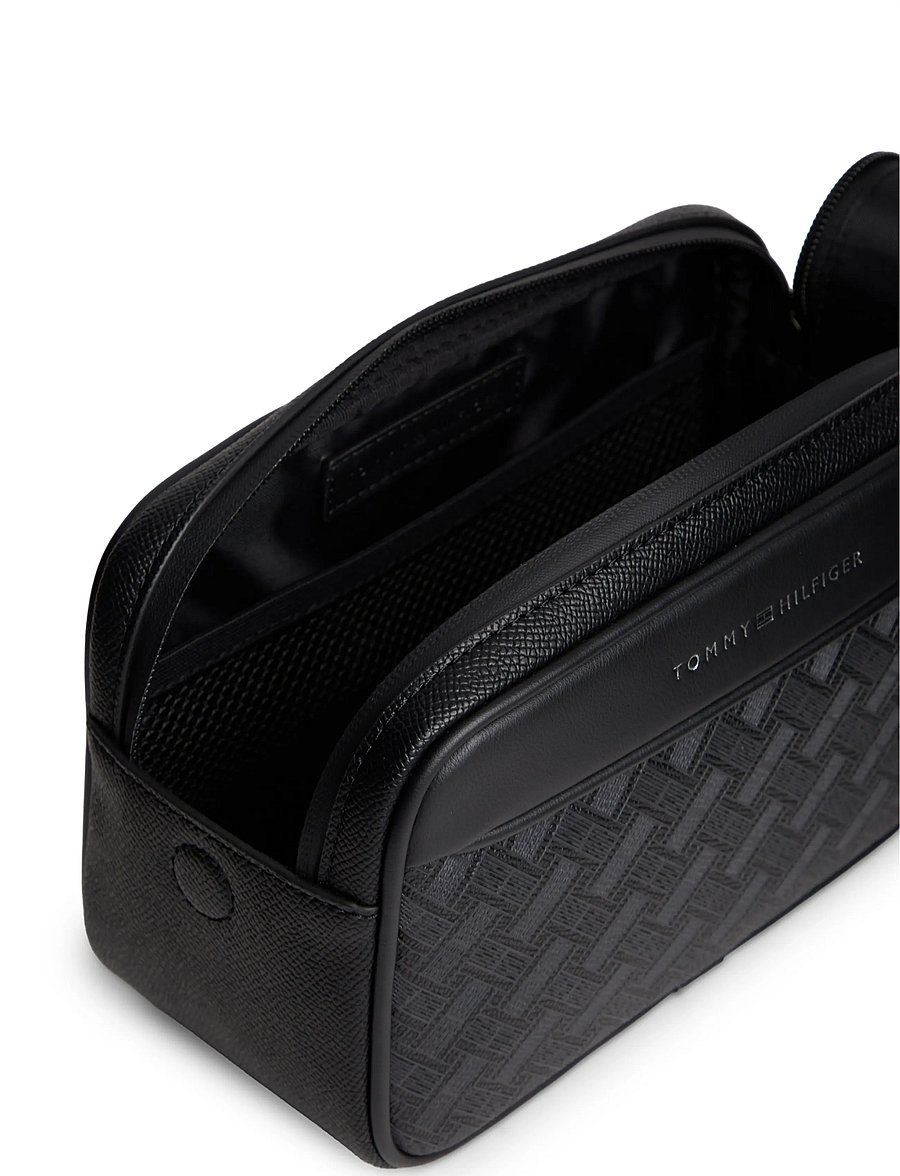 Tommy Hilfiger - TH MODERN MONOGRAM WASHBAG - black - 2