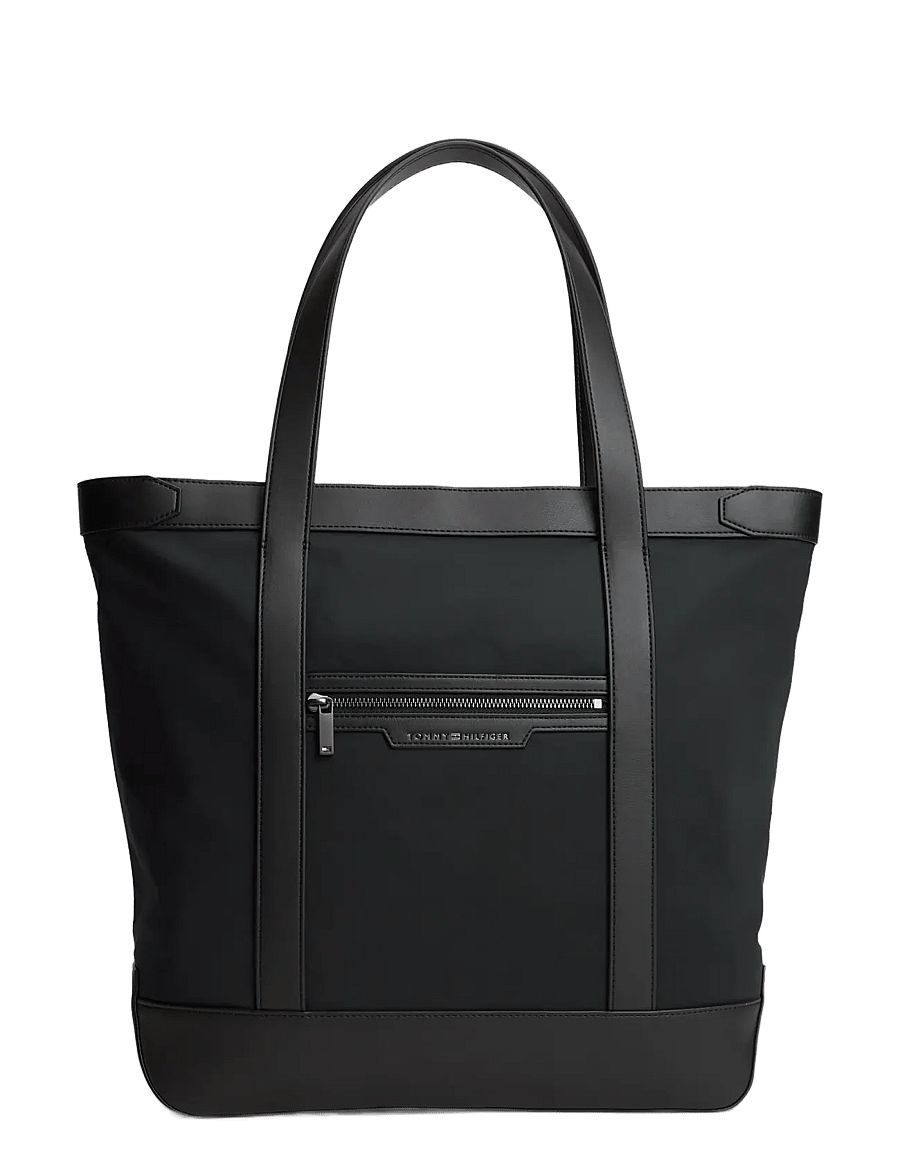 Tommy Hilfiger - TH NYLON TOTE - black - 1