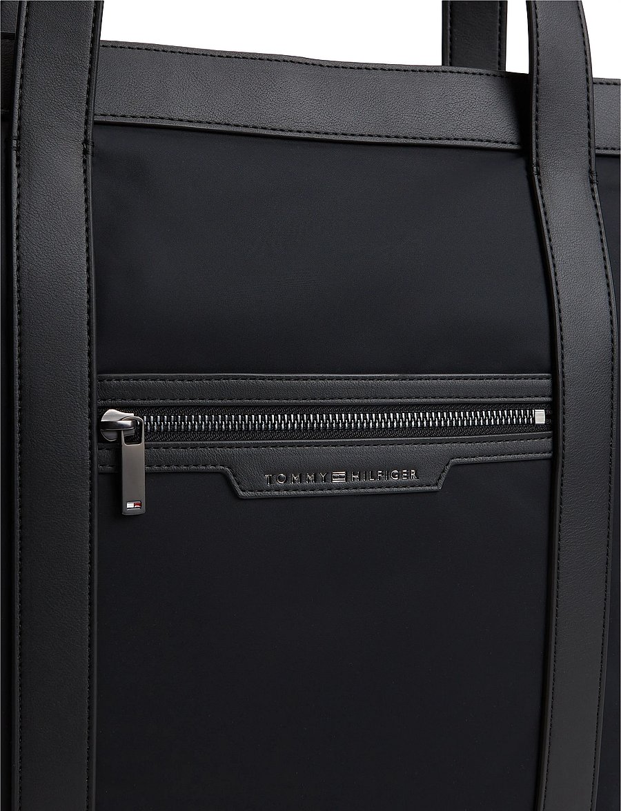 Tommy Hilfiger - TH NYLON TOTE - black - 3