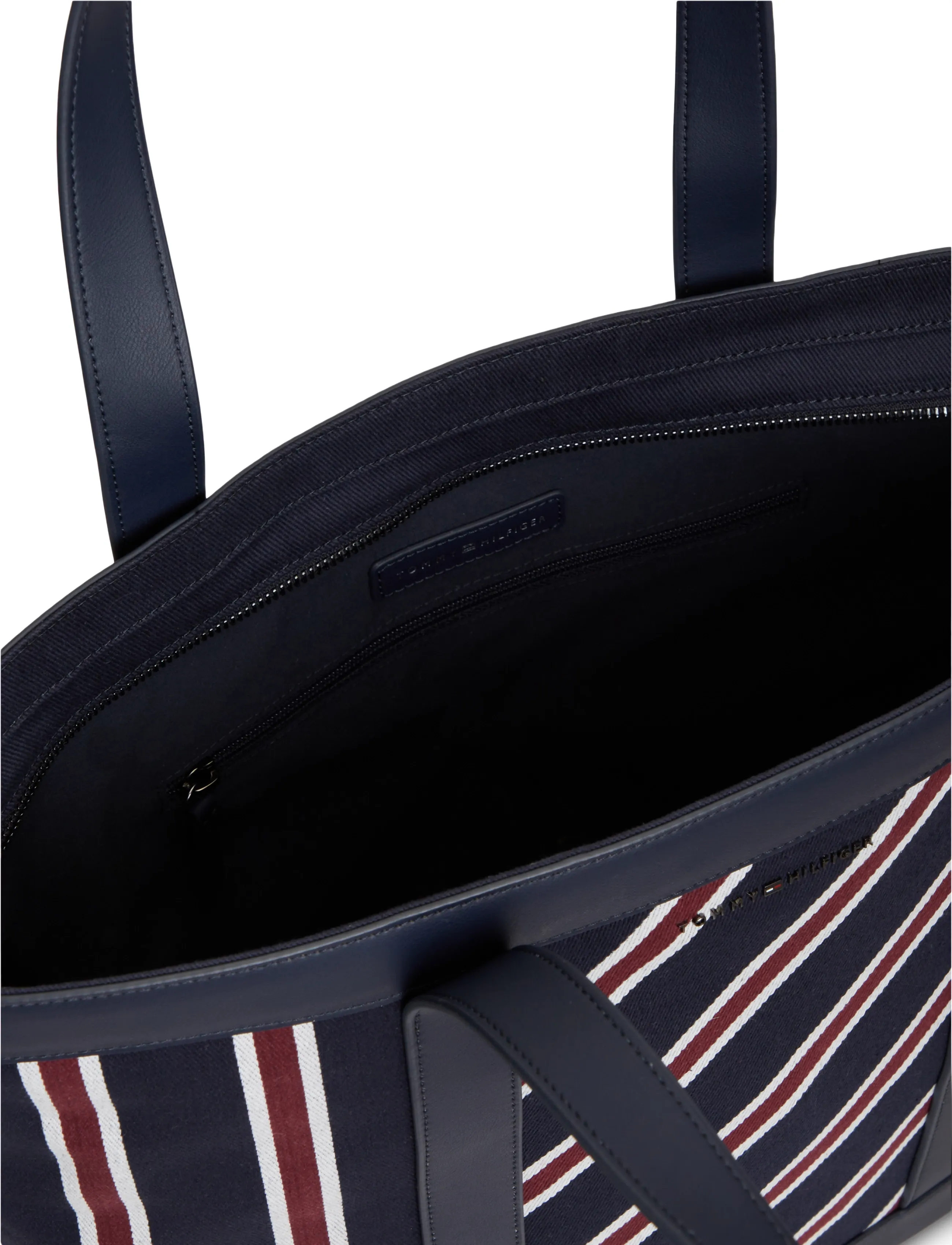Tommy Hilfiger - TH VARSITY JACQUARD TOTE - rwb jacquard stripe - 4
