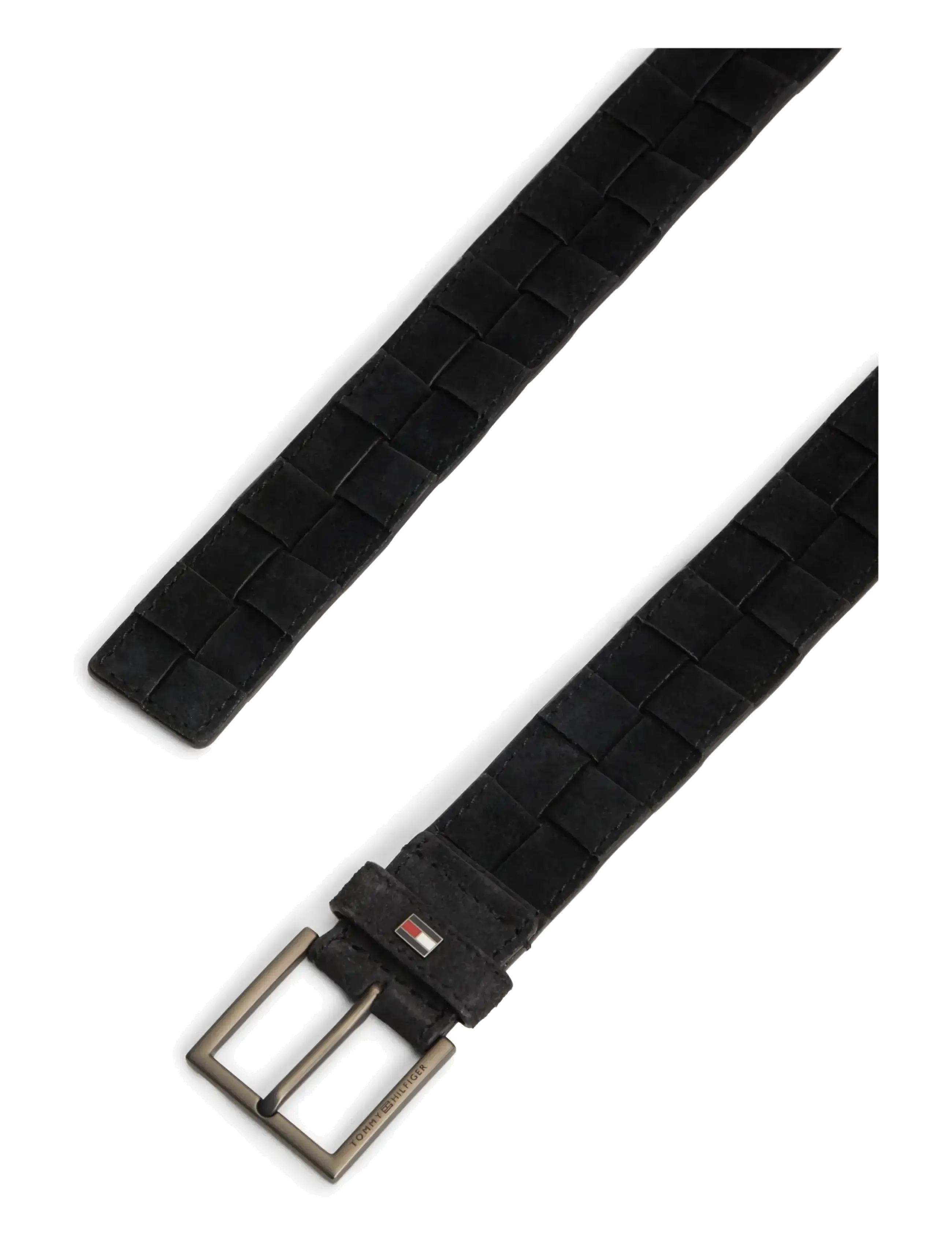 Tommy Hilfiger - HUDSON SUEDE WEAVE 3.5 - braided belts - black - 2