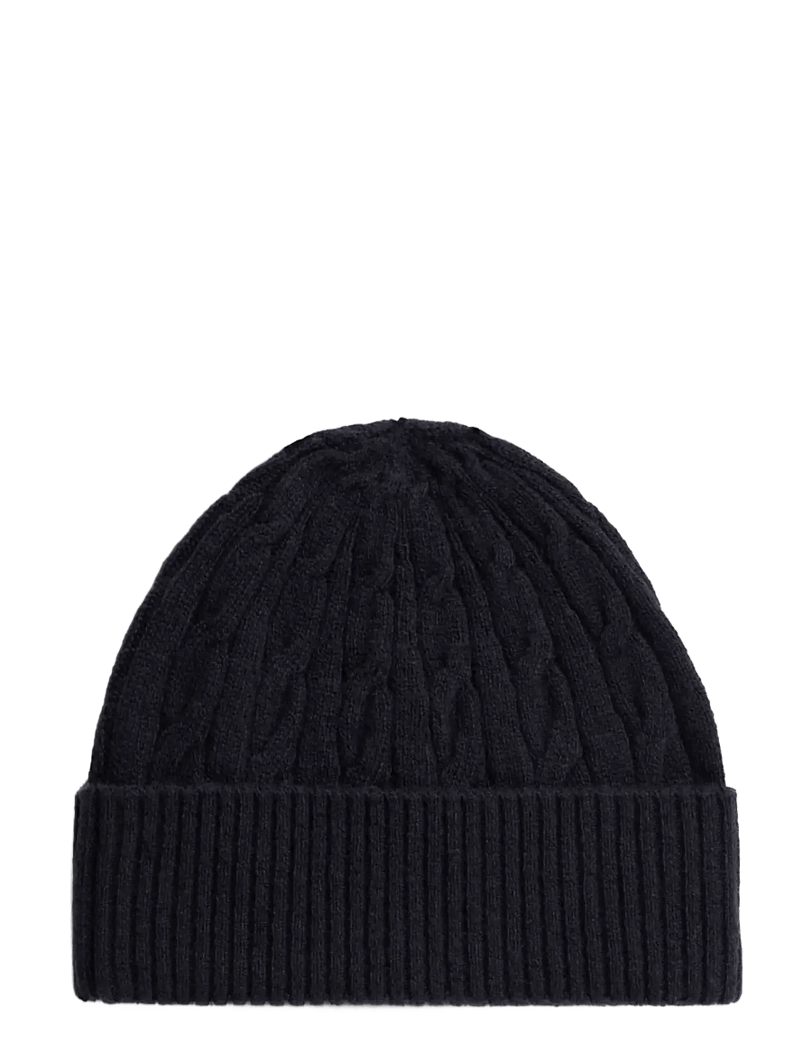 Tommy Hilfiger - TH FLAG CABLE BEANIE - osta olukorra järgi - space blue - 1