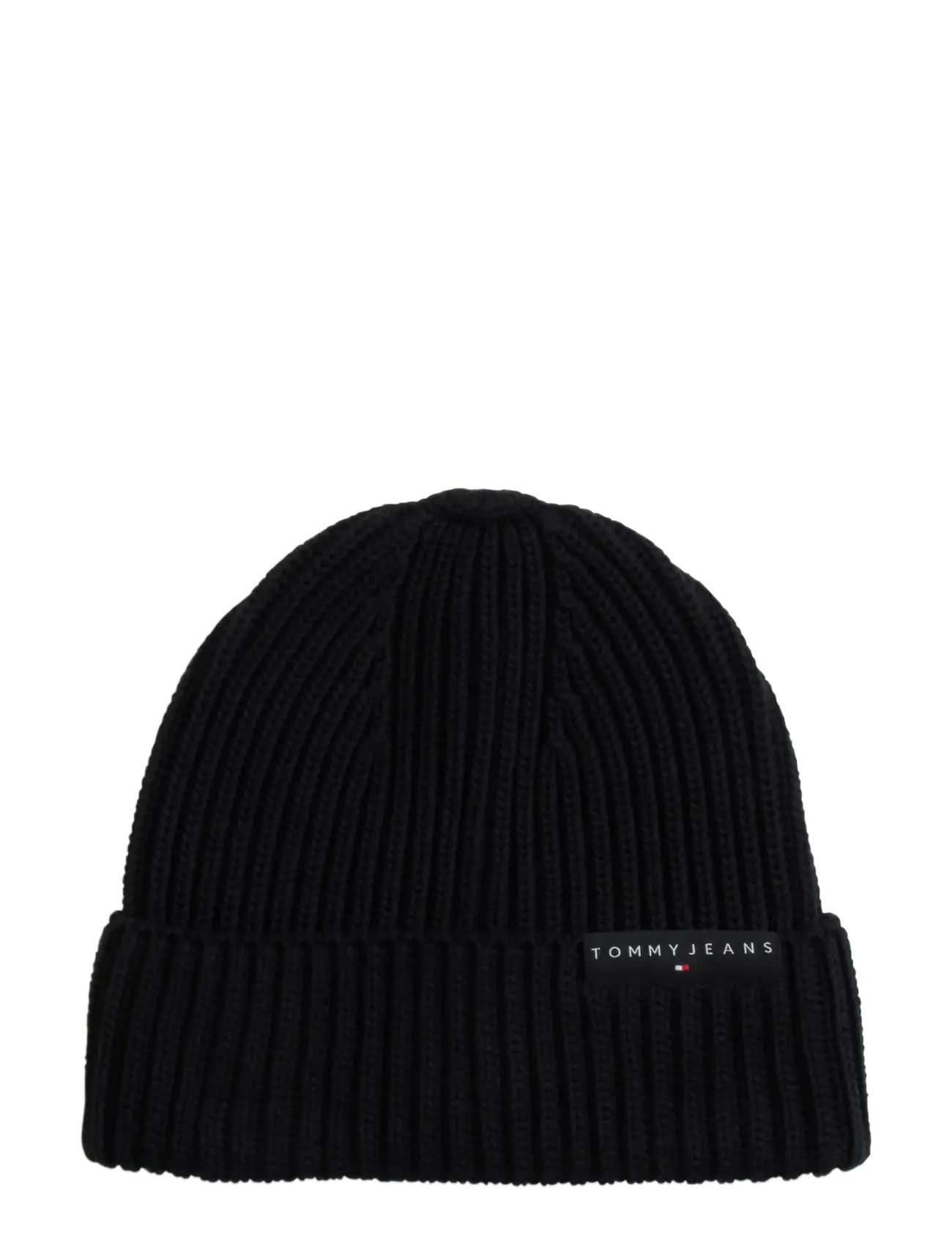 Tommy Hilfiger TJM LINEAR LOGO BEANIE - Inspiration - BLACK / black