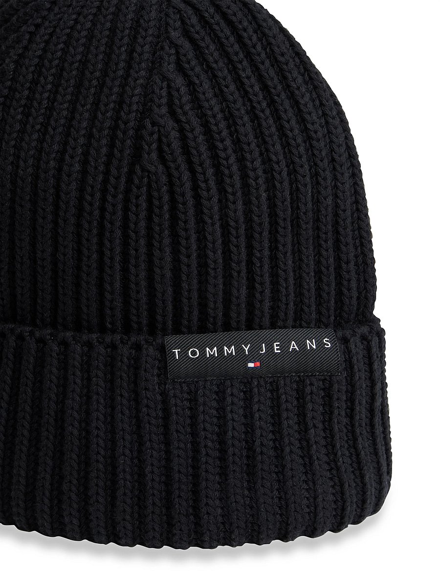 Tommy Hilfiger - TJM LINEAR LOGO BEANIE - nach anlass kaufen - black - 2