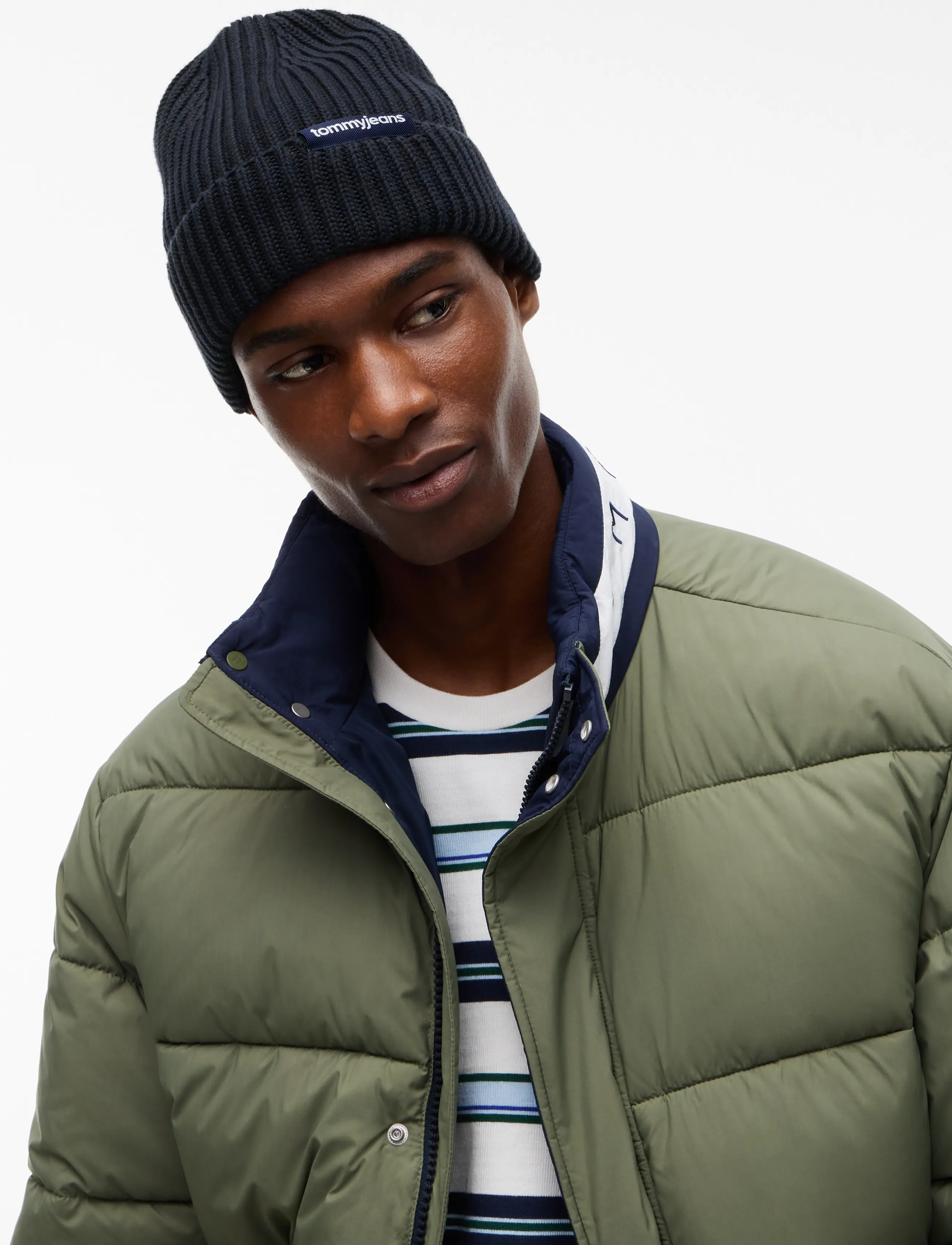 Tommy Hilfiger - TJM LINEAR LOGO BEANIE - nach anlass kaufen - dark night navy - 2