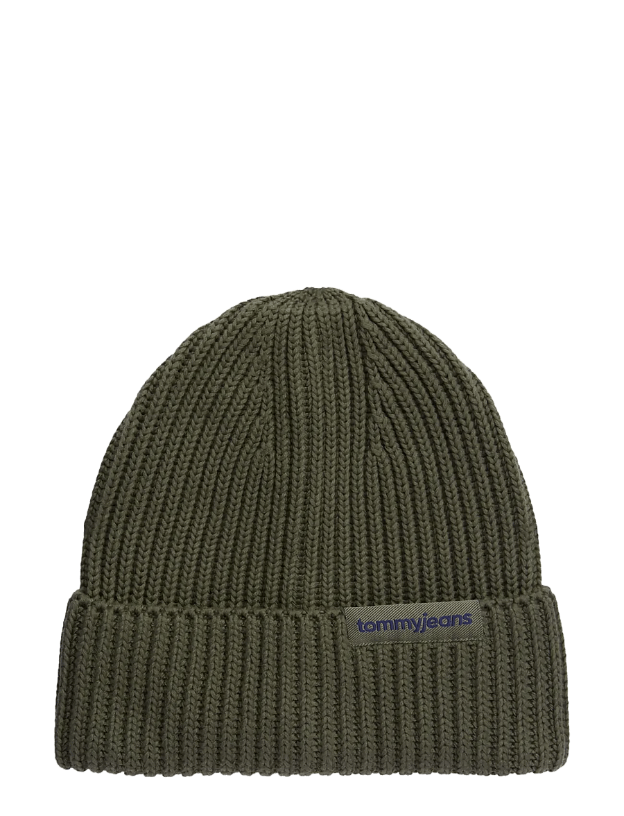 Tommy Hilfiger - TJM LINEAR LOGO BEANIE - nach anlass kaufen - pewter green - 0
